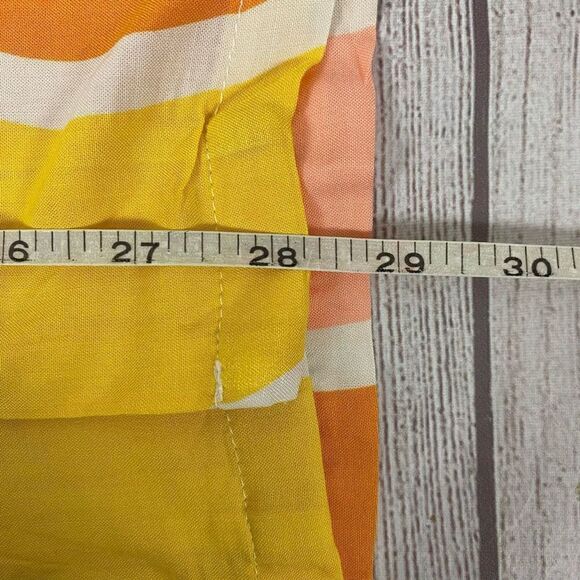 No boundaries brand new button down multicolor short sleeve blouse - Picture 10 of 10